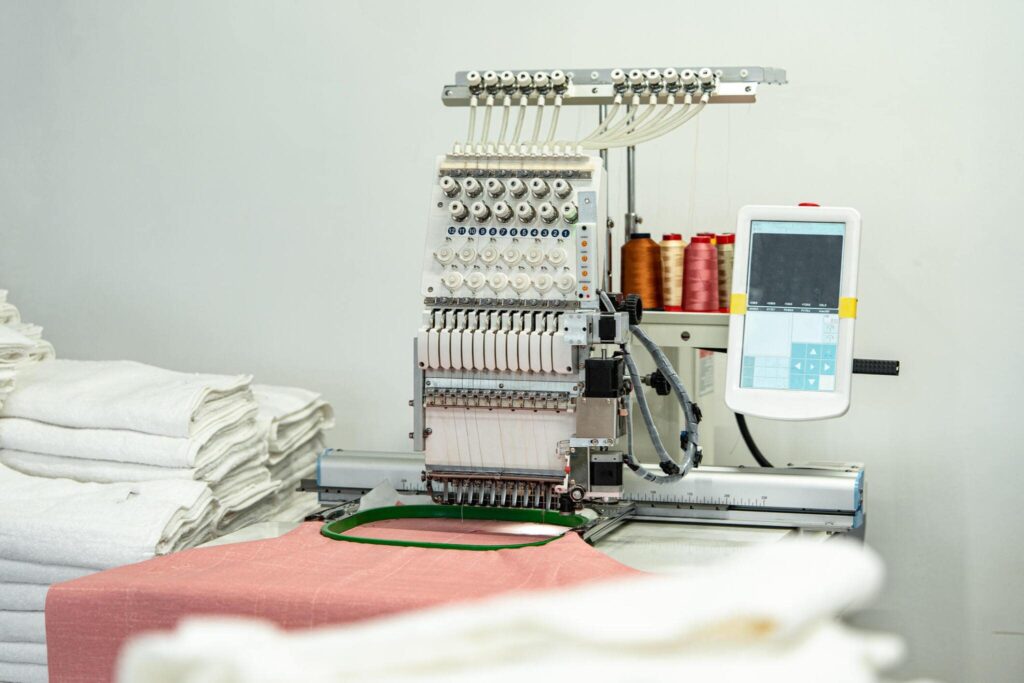 Multi Needle Embroidery Machine min