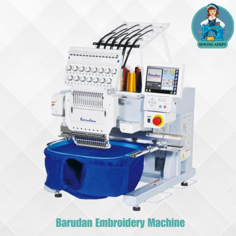 Barudan Embroidery Machine 1 min