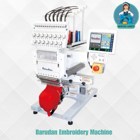 Barudan Embroidery Machine 2 min