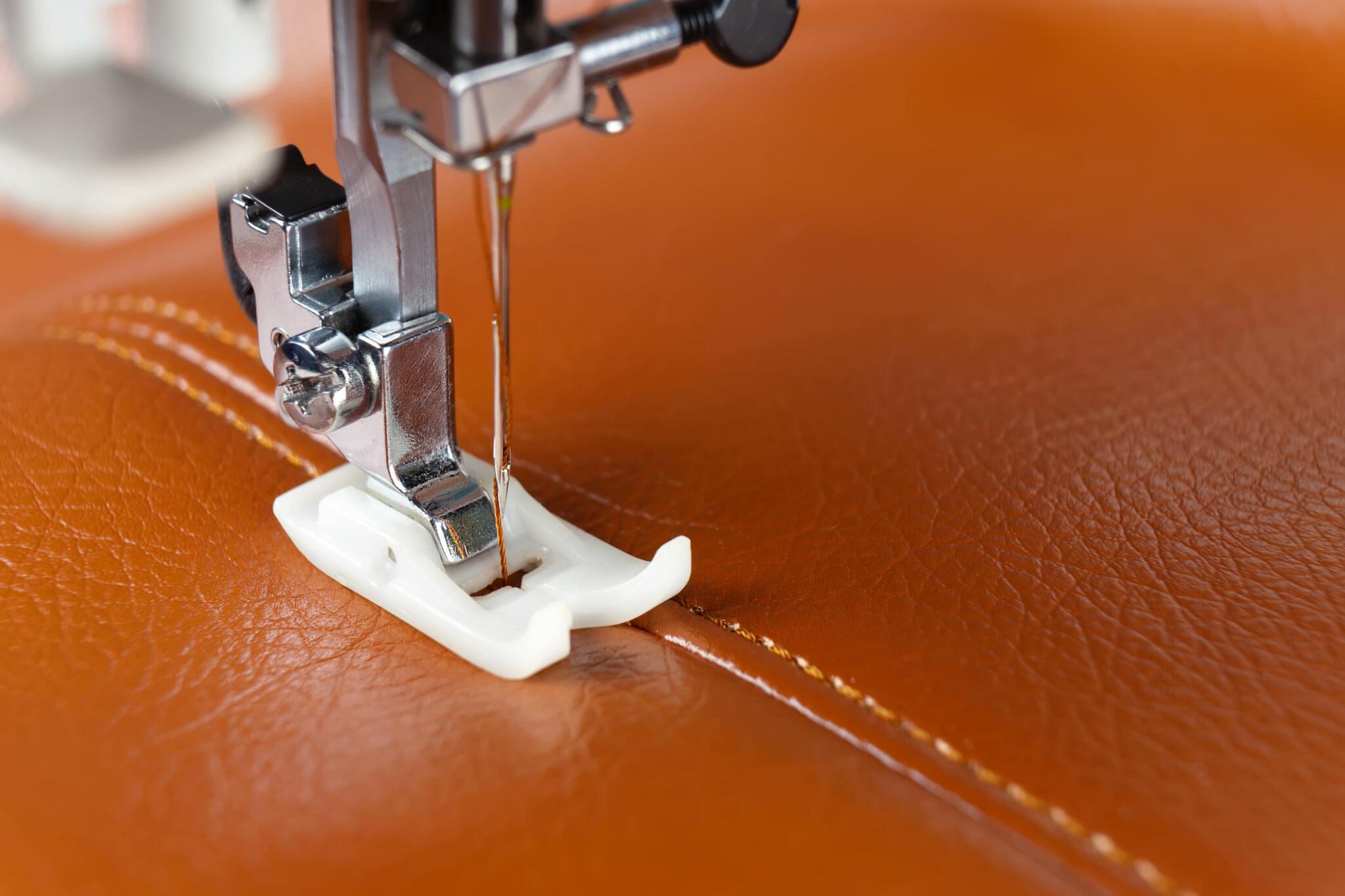 Machine Sewing Leather Step-by-Step Tutorial for Beginners