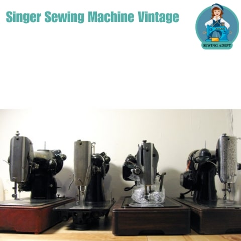Singer Sewing Machine Vintage 1 min