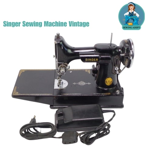 Singer Sewing Machine Vintage 2 min